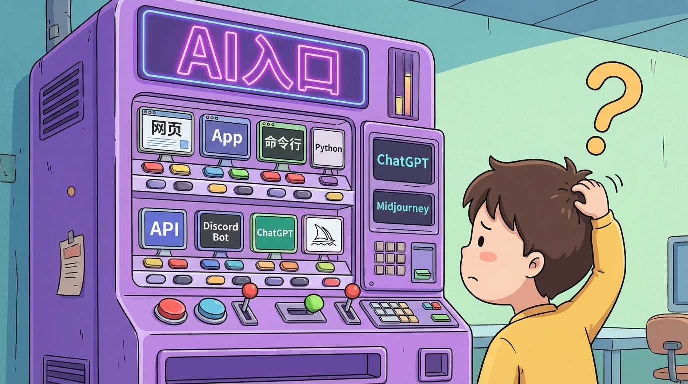 AI入口自动售货机